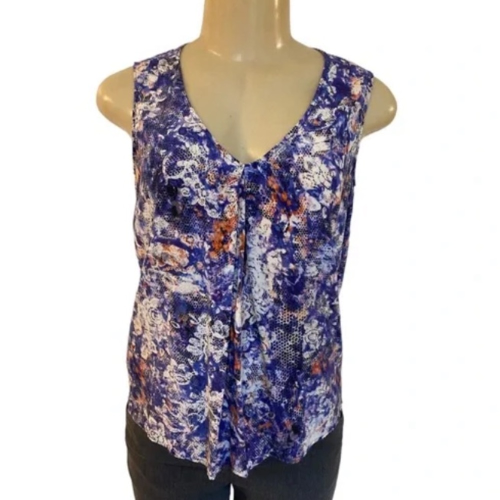 Antonio Melani sleeveless silk blouse
